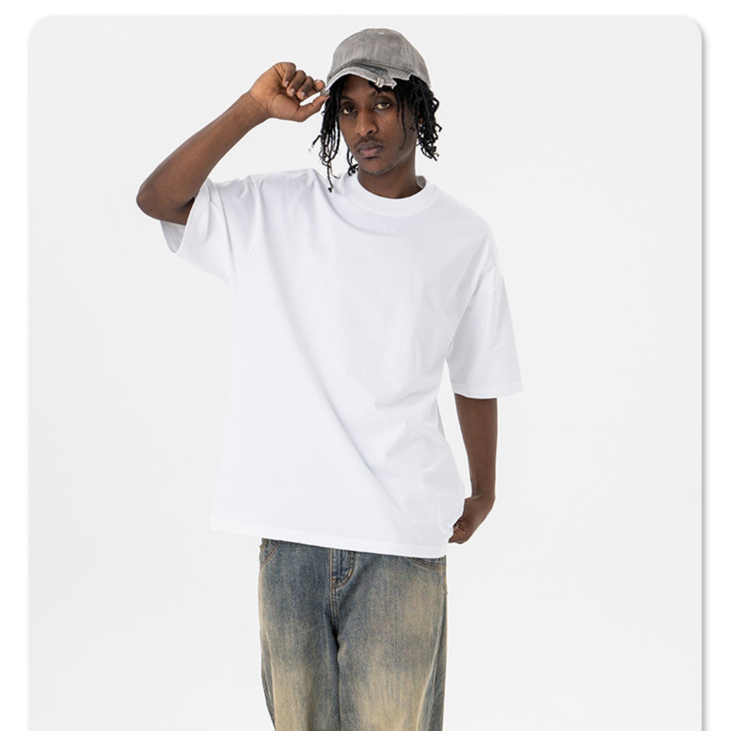 Vintage 90s Hip Hop Clothing Short Sleeve Summer OversizeT-Shirt