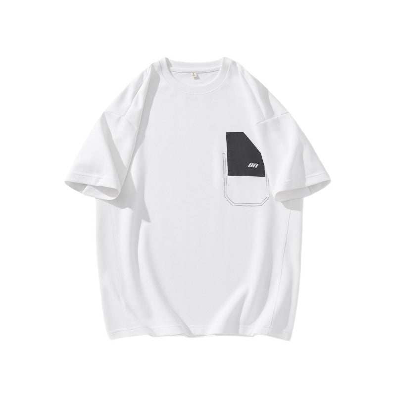 Mens T-shirts Short Sleeves Loose