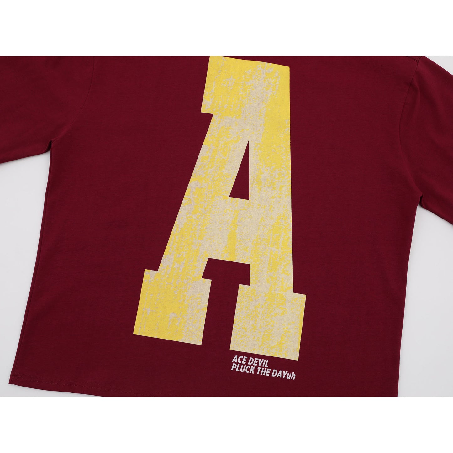 Camisetas streetwear Summer Vintage Letter Large A Print Casual Loose Short Sleeve T-Shirt