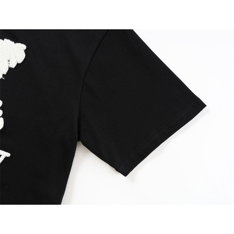 Casual Street Wear Short Sleeve T-Shirt Crew Neck Loose