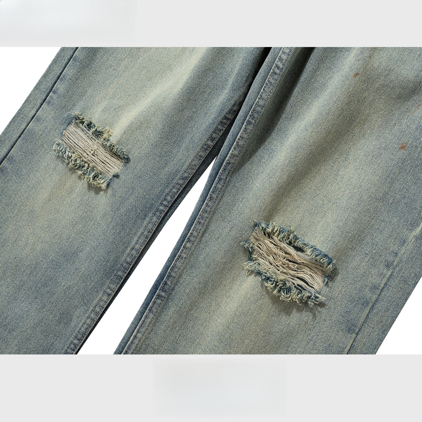 Rock Revival Jeans Trousers Ripped Old Jeans