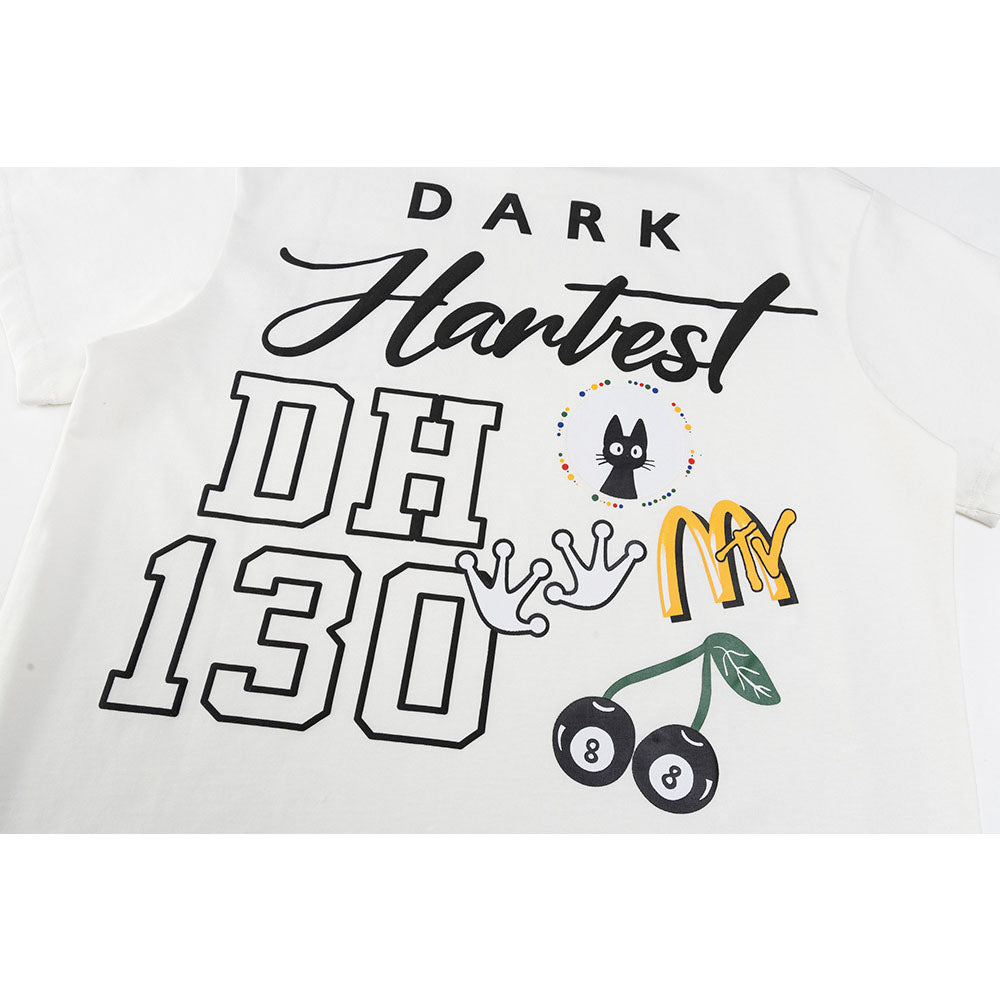 New York Hip Hop Style Pussy Short Sleeve T-Shirt Summer Loose Oversize
