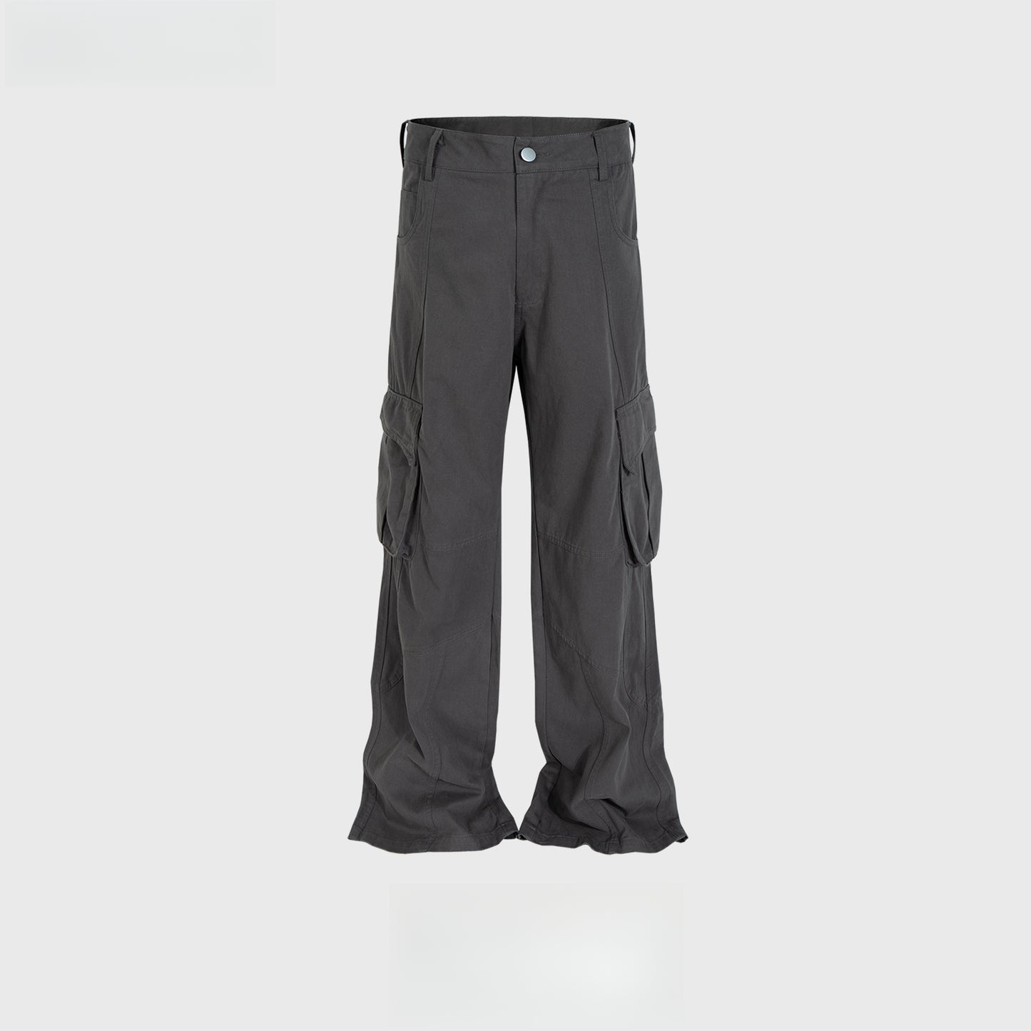 Rock Revival Jeans Multi-Pocket Trousers Straight Wide-Foot Casual Pants