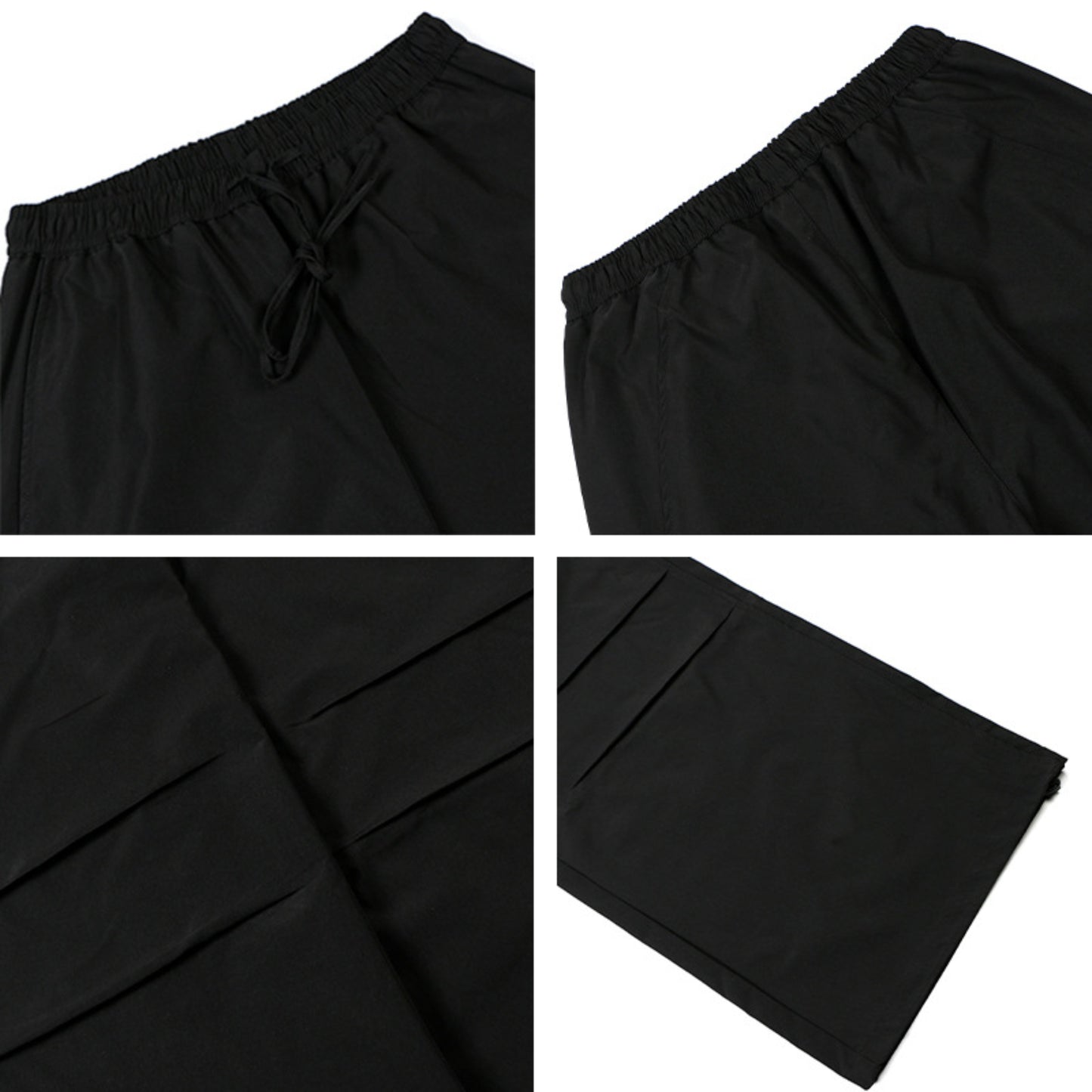 Hip Hop Pants For Boys Vintage Loose Paratrooper Pants Straight Wide Casual Pants