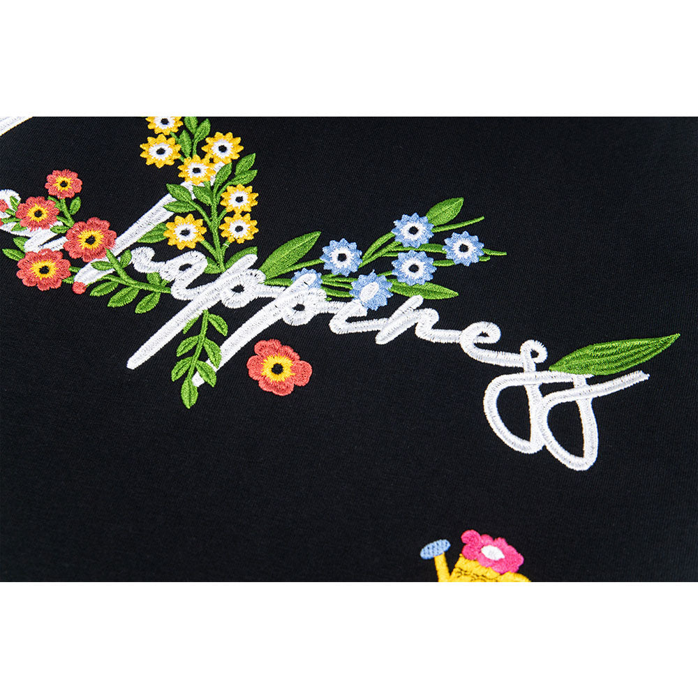 Hip Hop Clothes New York Summer Short Sleeve Crew Neck T-Shirt Embroidery