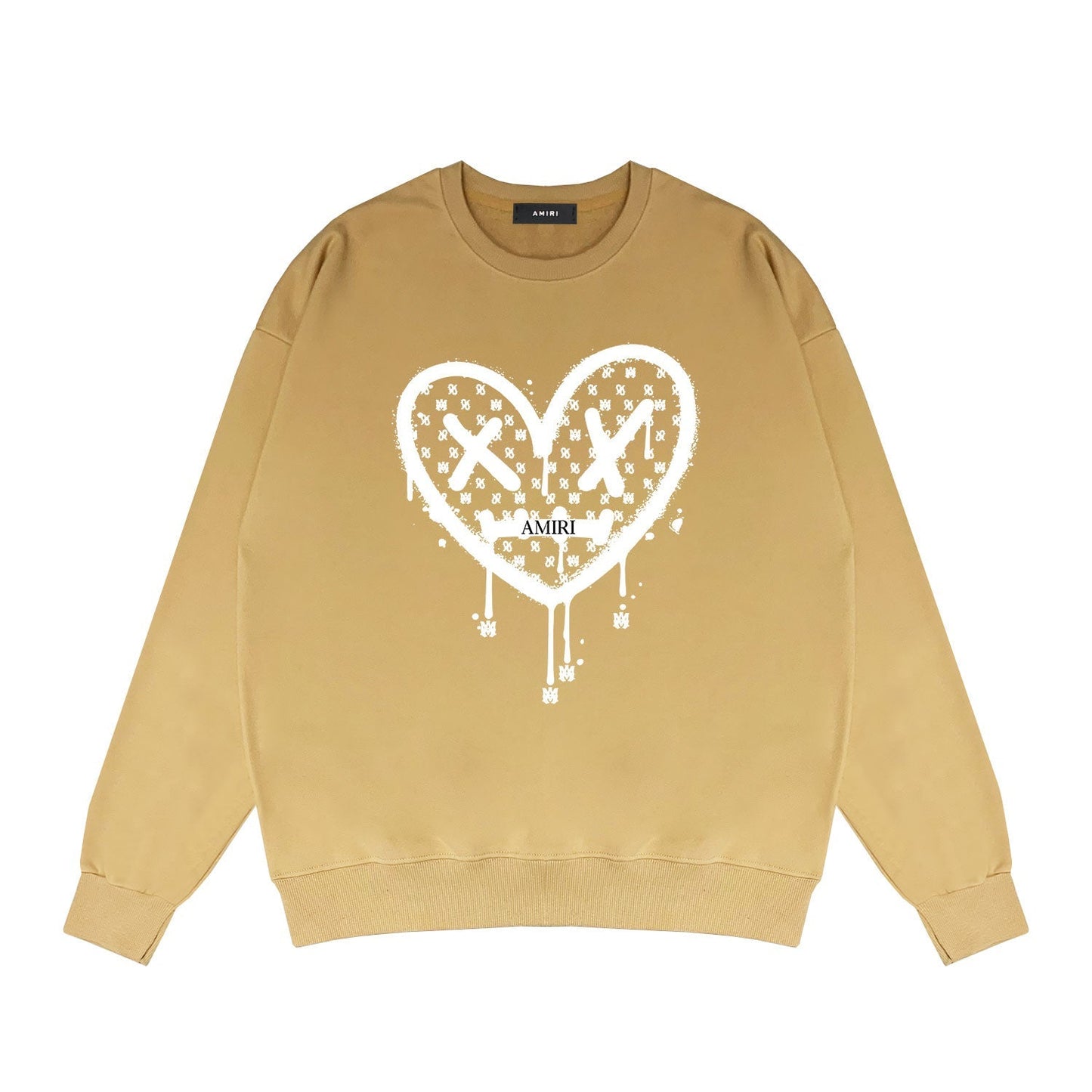 Amiri Sweatshirt Printed Trendy Pure Cotton