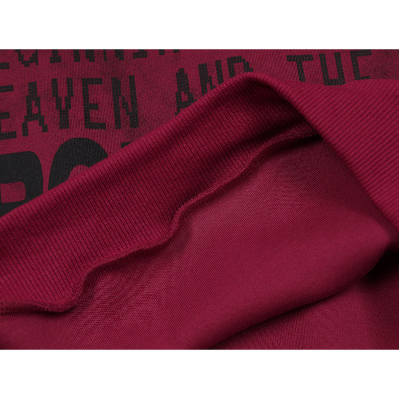 Streetwear Hoodie Hip Hop Vintage Old English Alphabet Print Hooded Sweater