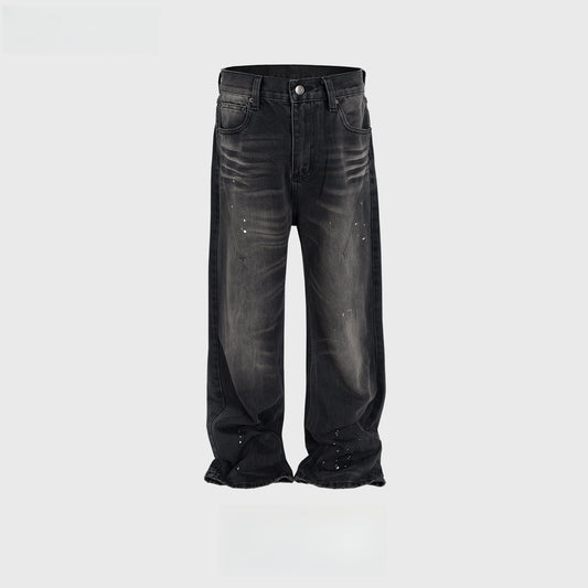 Rock Revival Jeans Trousers Straight Washed Old Jeans