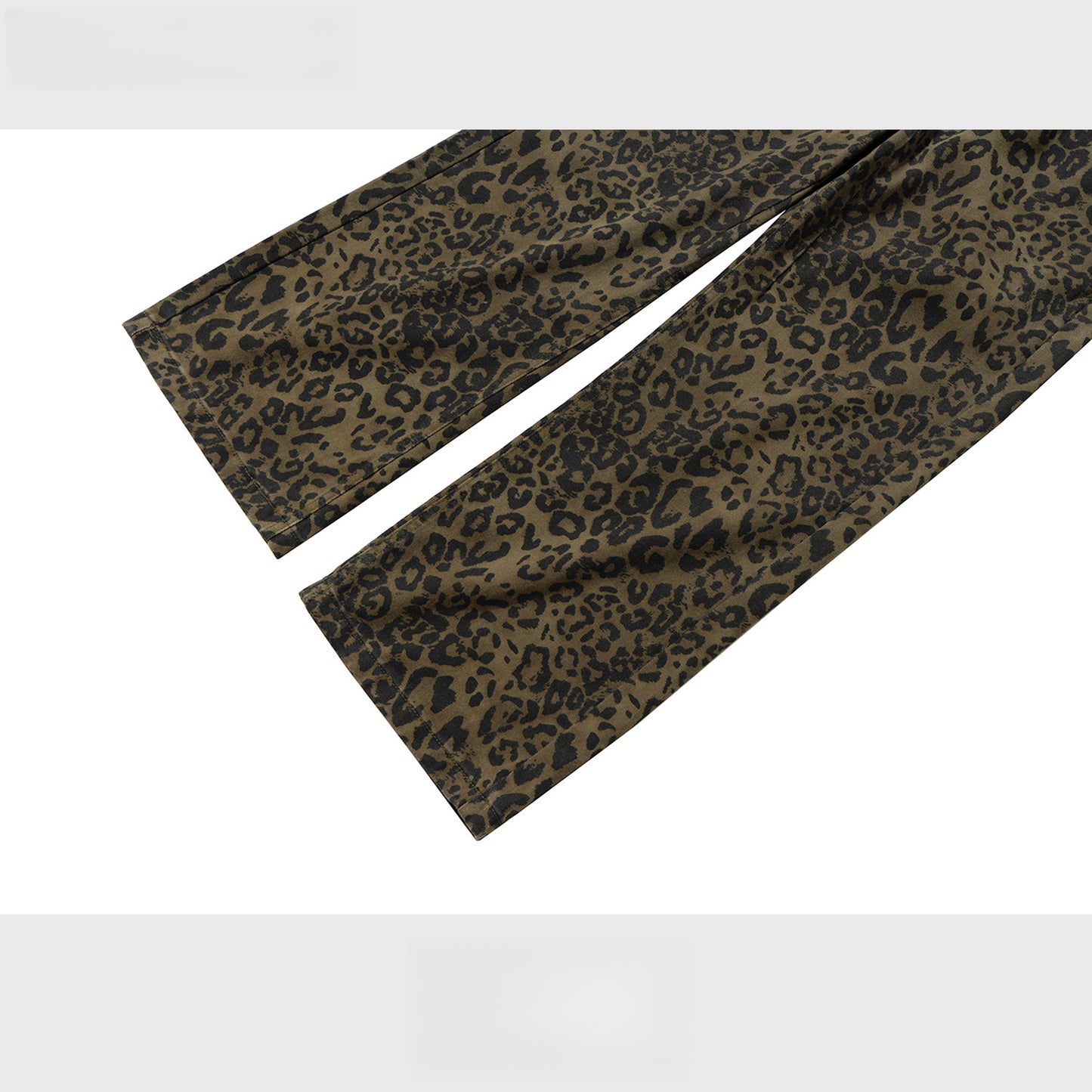 Rock Revival Jeans Vintage Leopard Camo Trousers Slim-Fit Jeans
