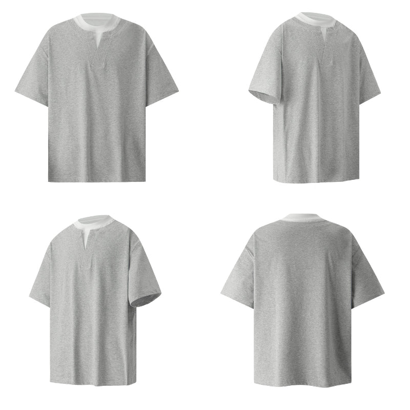 Vintage Tišö Rt befearless retro crew neck short-sleeved T-shirt