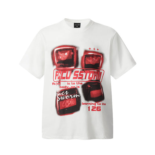 Marcas De Streetwear Short Sleeve T-Shirt Summer Casual Loose Top