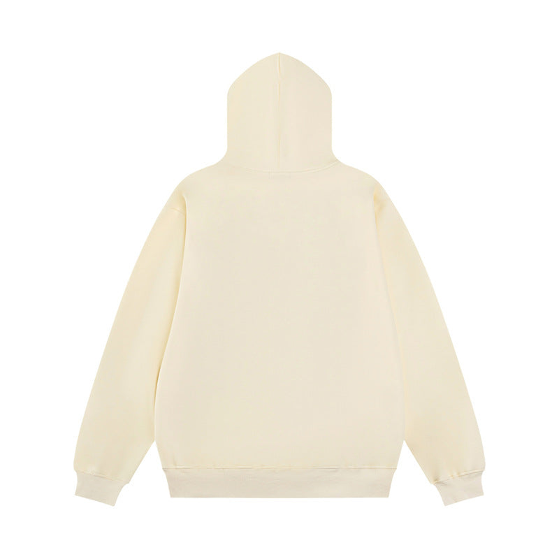Streetwear Hoodie Embroidered Hooded Sweater Loose Casual Hoodie