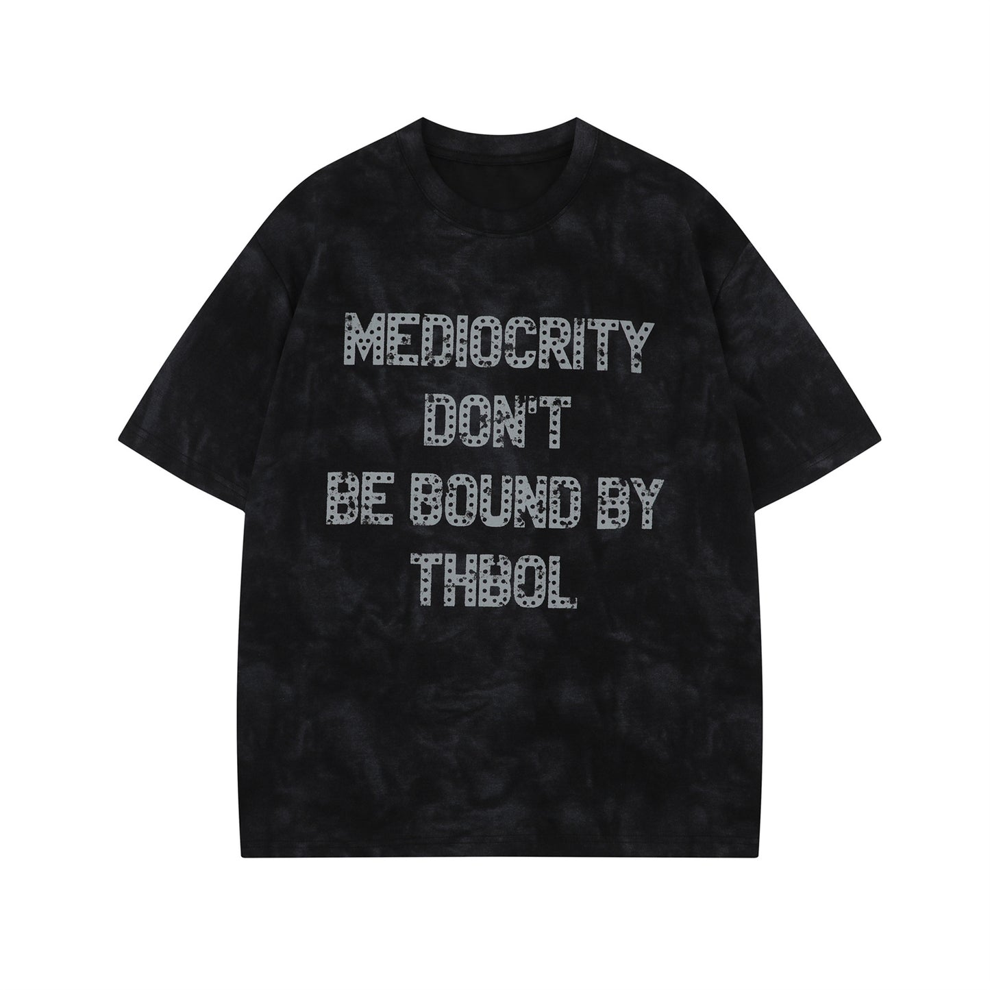 Nyc T Shirt Tie-dye Alphabet Print Short Sleeve T-Shirt Summer Loose Top