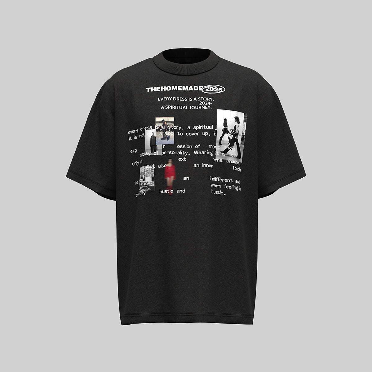 Hustle vintage summer short sleeve t-shirt