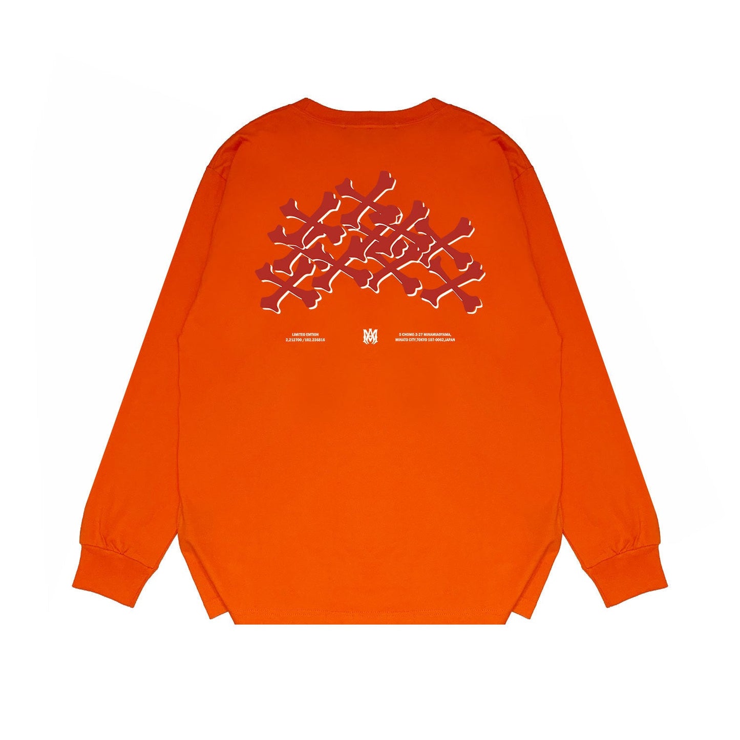 Amiri Long Sleeve Shirt Long Sleeve Long-Sleeved T-shirt Blouse