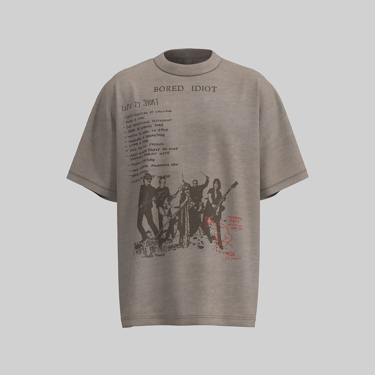 Ye T Shirt Summer Vintage Short Sleeve T-Shirt