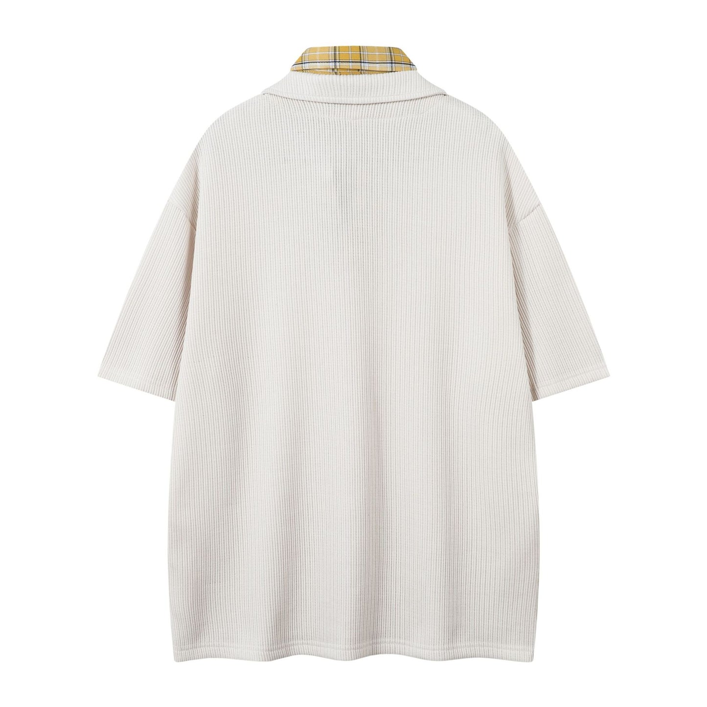 Hustle vintage summer t-shirt short sleeve polo shirt