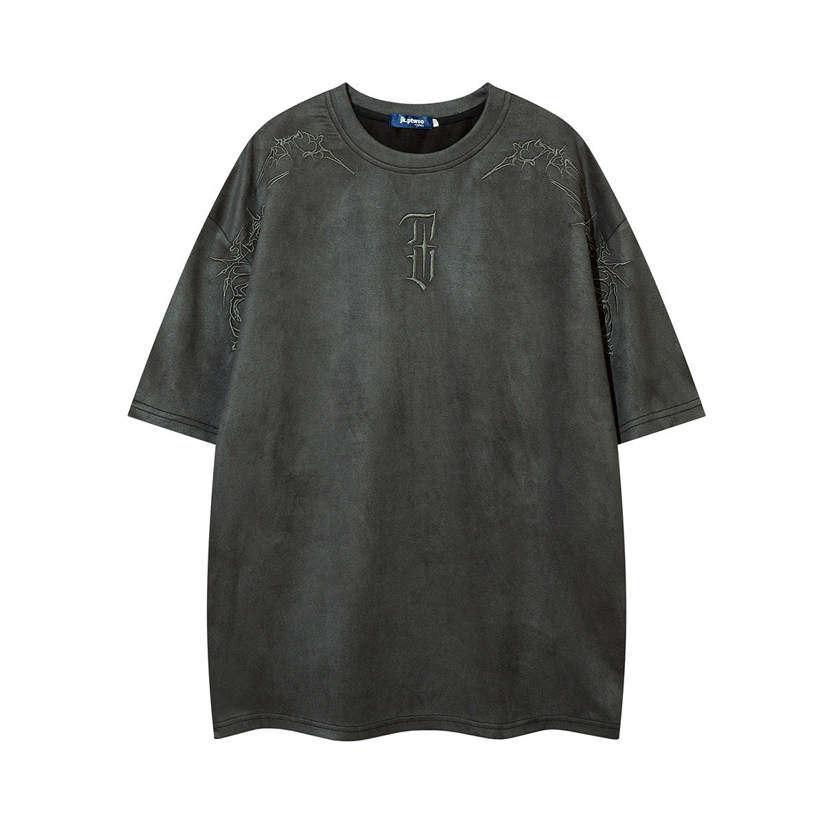 T shirt vintage usa t-shirt embroidery short sleeve