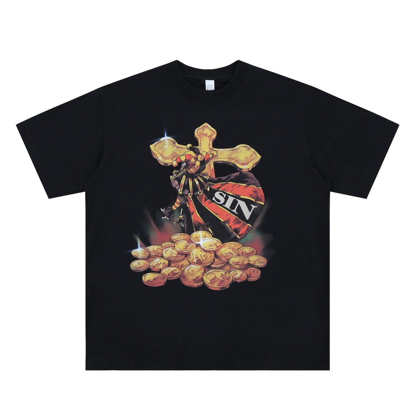 Vic Streetwear Summer Casual Short Sleeve T-Shirt