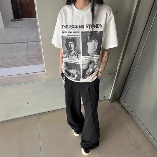 Streetwear Eua t shirt digital print T-shirt