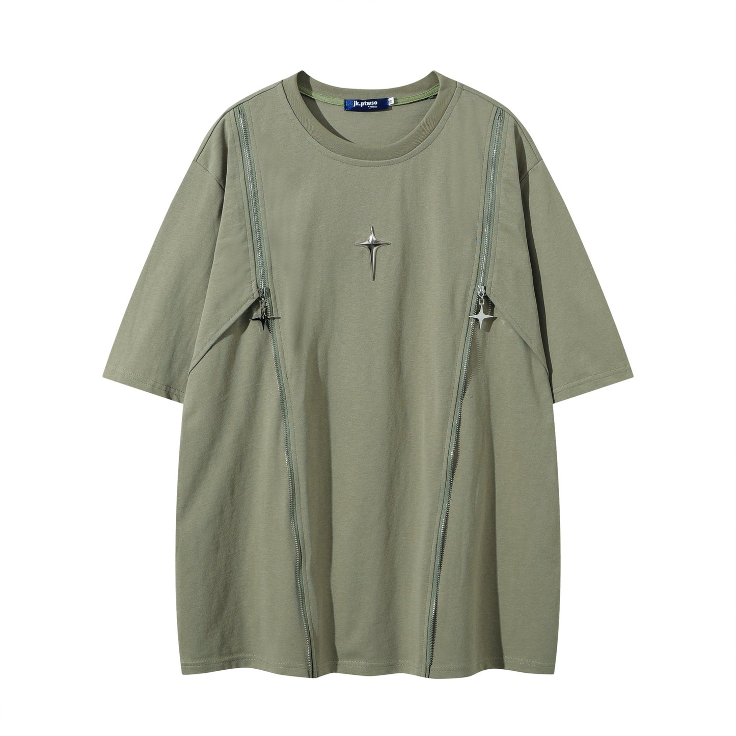 Hustle vintage t-shirt summer short sleeves