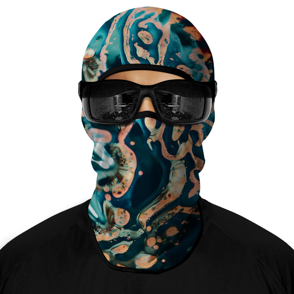 Cycling Windproof Hood Ice Silk Sunscreen Headgear Face Protection Breathable Sunscreen