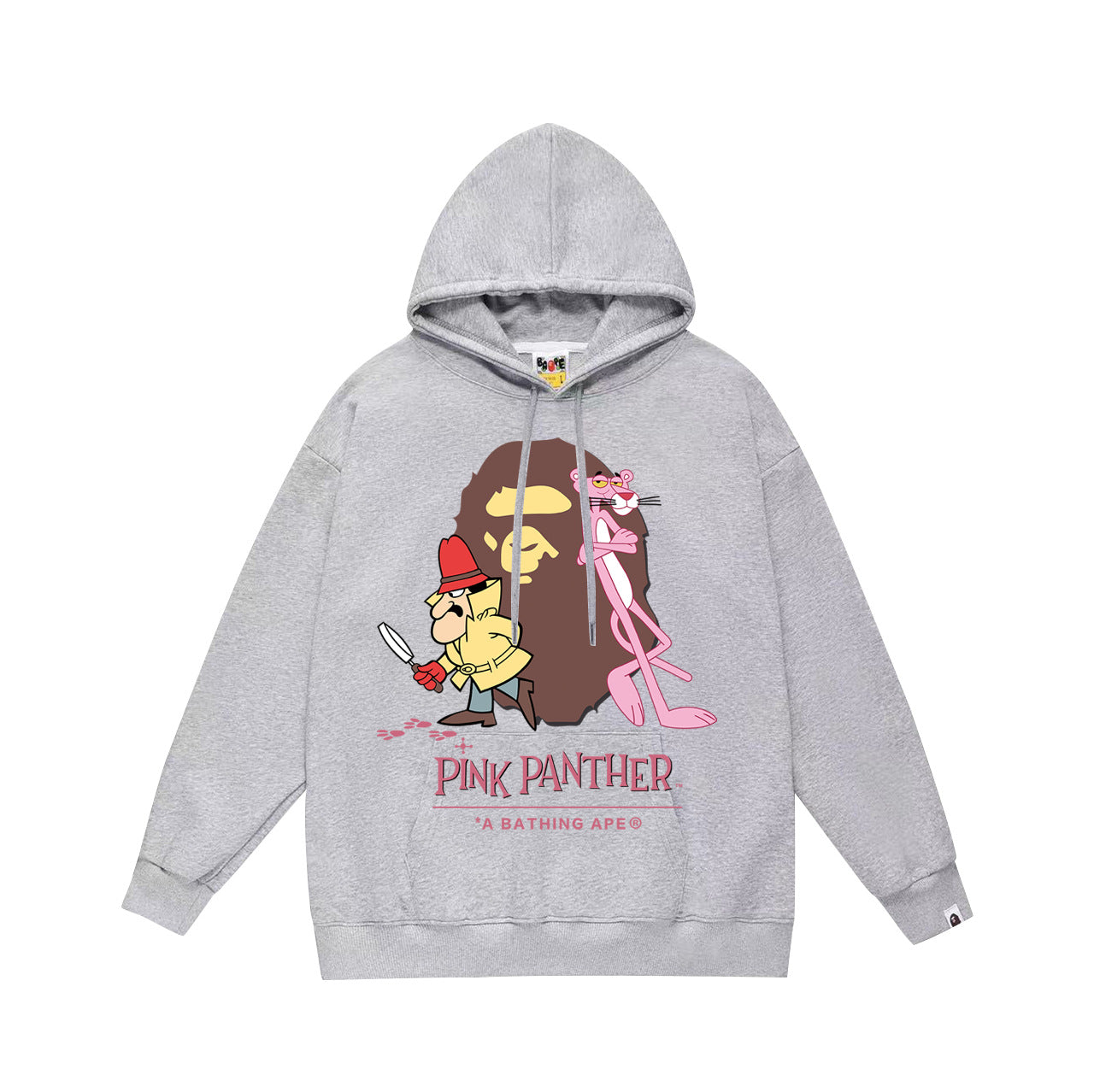 Ape Hoodie Autumn/Winter Letter Print Loose Hoodie Pullover Ape Sweater