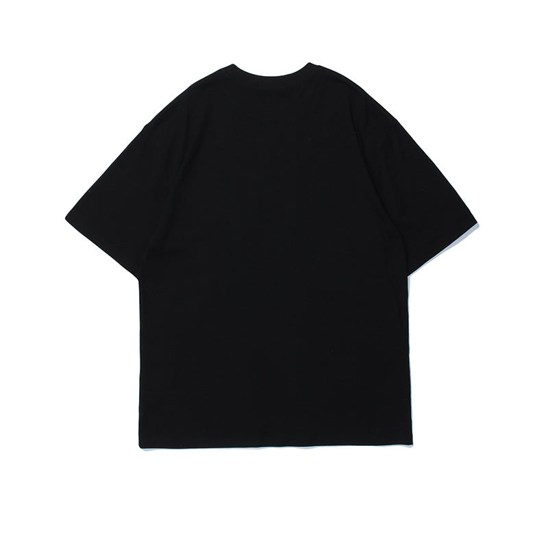 Vice streetwear summer cartoon character print short sleeve t-shirt