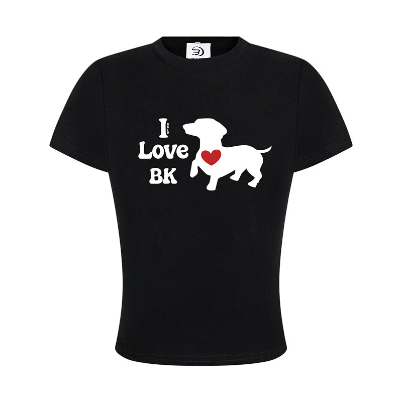 Stone Wash T shirt Hip Hop Loose T-shirt Short Sleeve