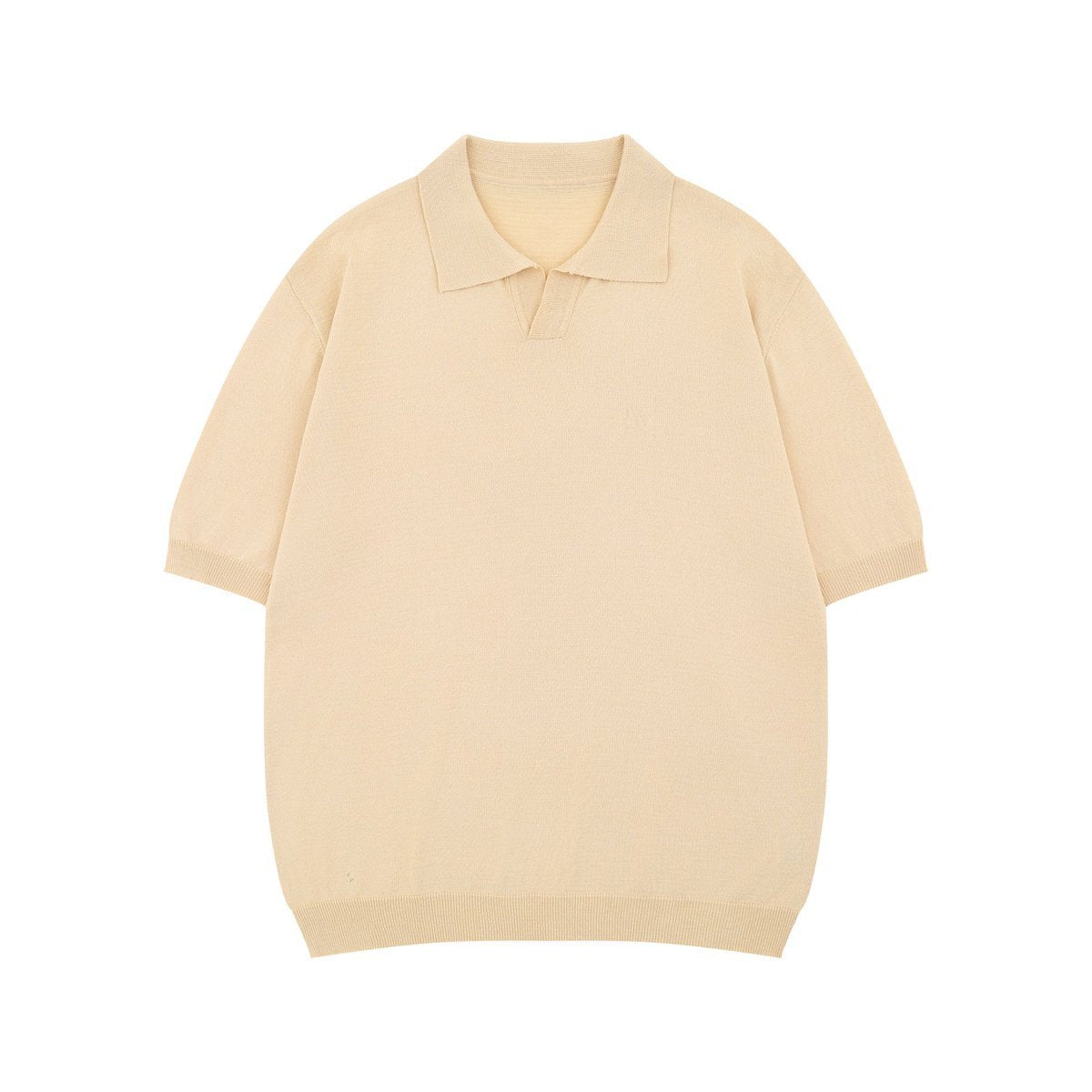 Hip hop clothing new york summer short-sleeved vintage polo shirt lapel T-shirt