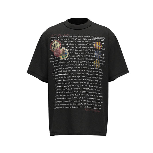 Retro Style Shirt For Men Summer tee Retro Print T-Shirt Short Sleeve