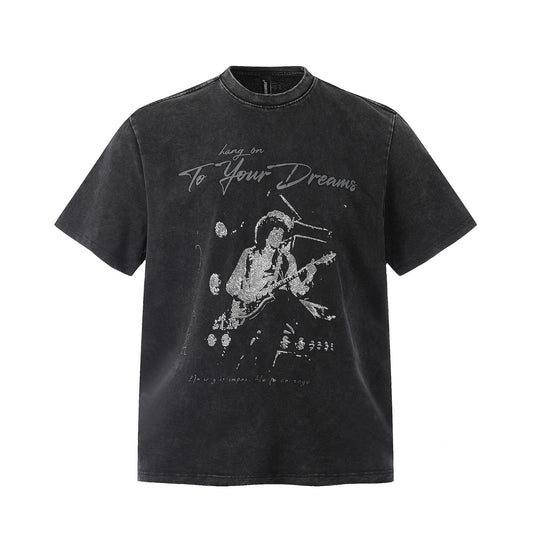 Remeras rock nacional summer t-shirt beauty hip hop wash t-shirt