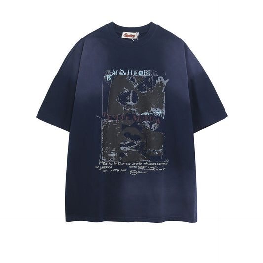 Vestimenta De Los 90 Summer Vintage T-Shirt Print Loose