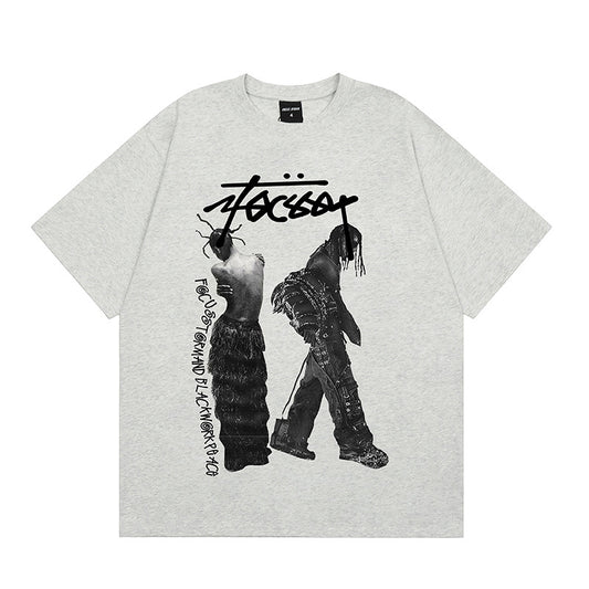 Hip hop shirt short sleeve t-shirt summer top