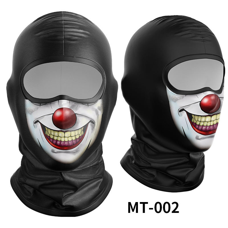Cycling Windproof Hood Sunscreen Windproof Ice Silk Mask Men's and Women's Full Face