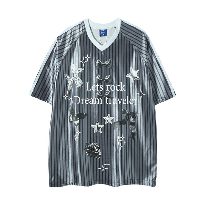 Camisas Retros v-neck t-shirt