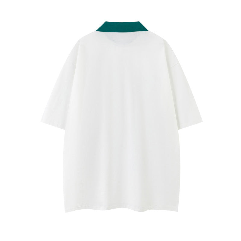 Vice streetwear Summer Cartoon Print T-Shirt Crew Neck Short Sleeve T-Shirts