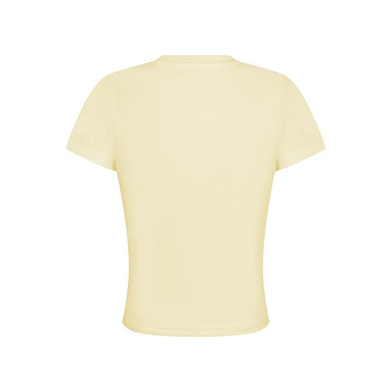 Casual Street Wear Summer Crew Neck Short Sleeve T-Shirt