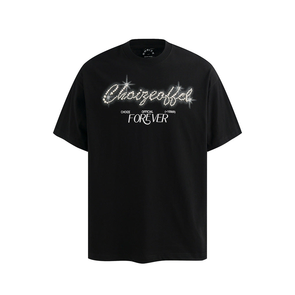 Hip Hop Clothes New York Vintage Short Sleeve T-Shirt Crew Neck Top