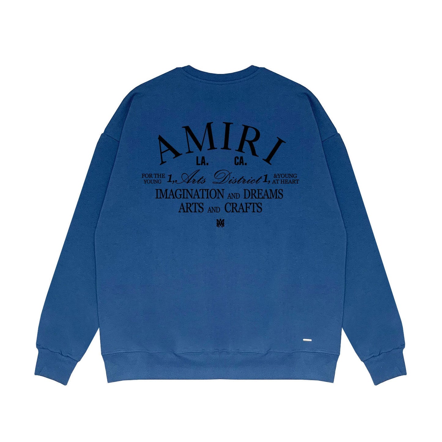 Amiri Long Sleeved Shirt Fashion Brand Crew Sweatshirts round Neck Sweater