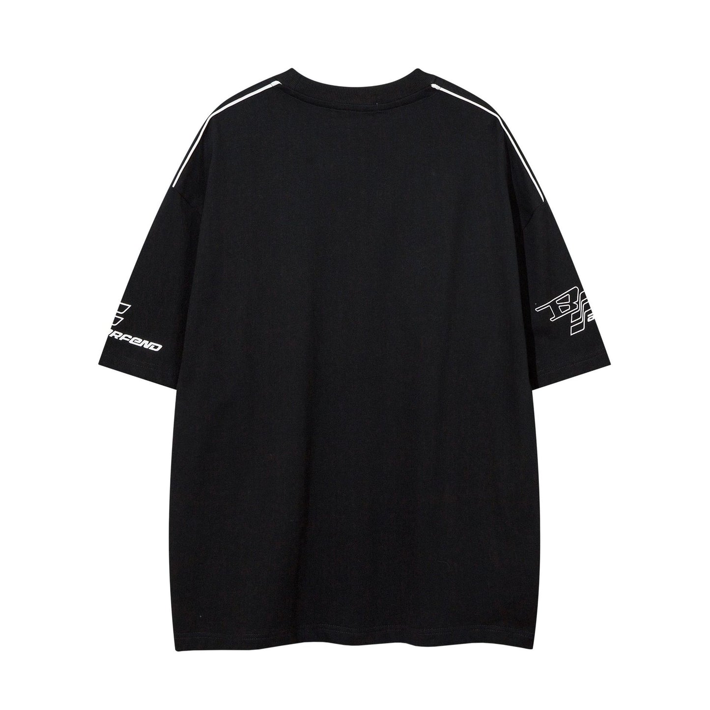 Hustle vintage T-shirt loose short sleeves