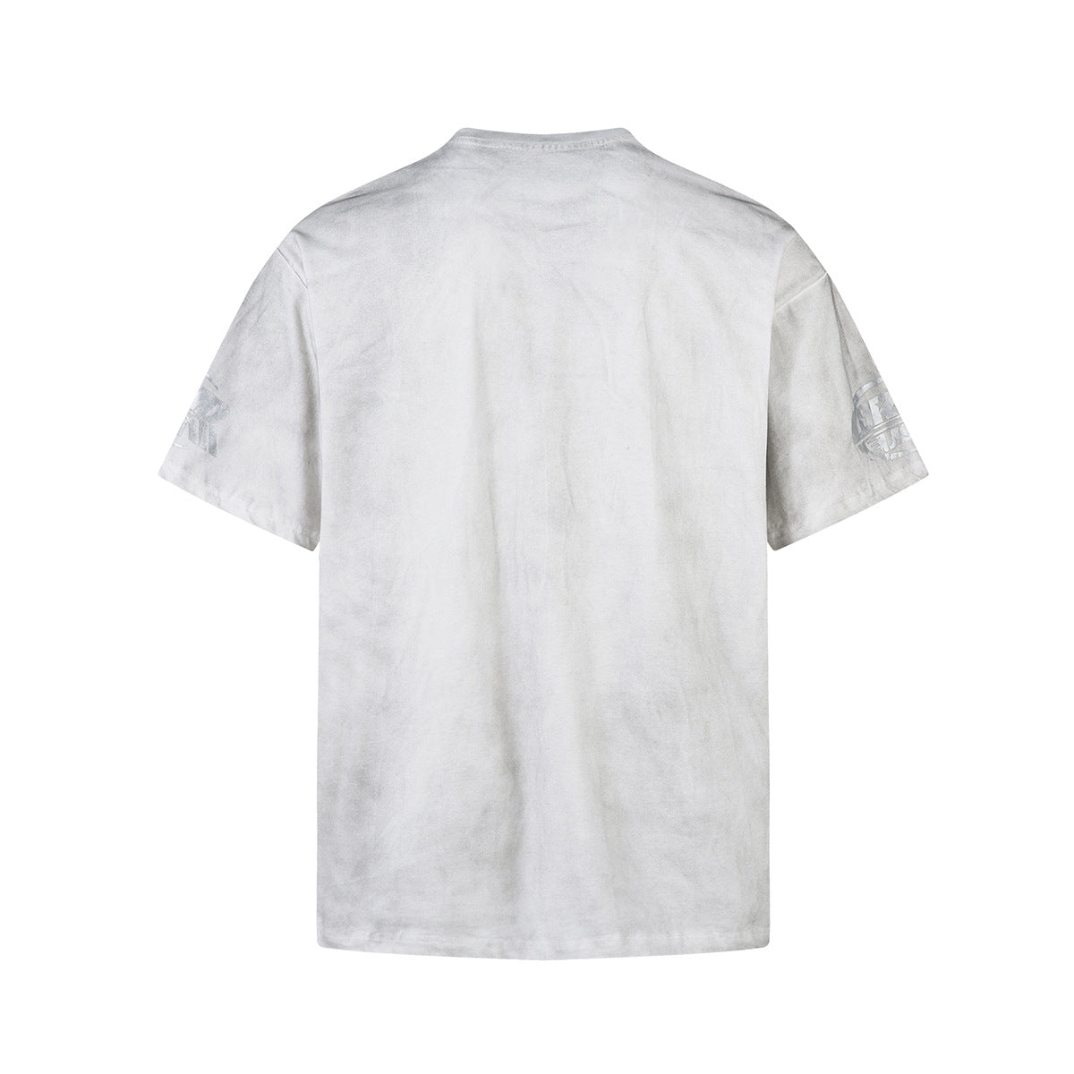 Hustle vintage summer vintage wash print short sleeve t-shirt
