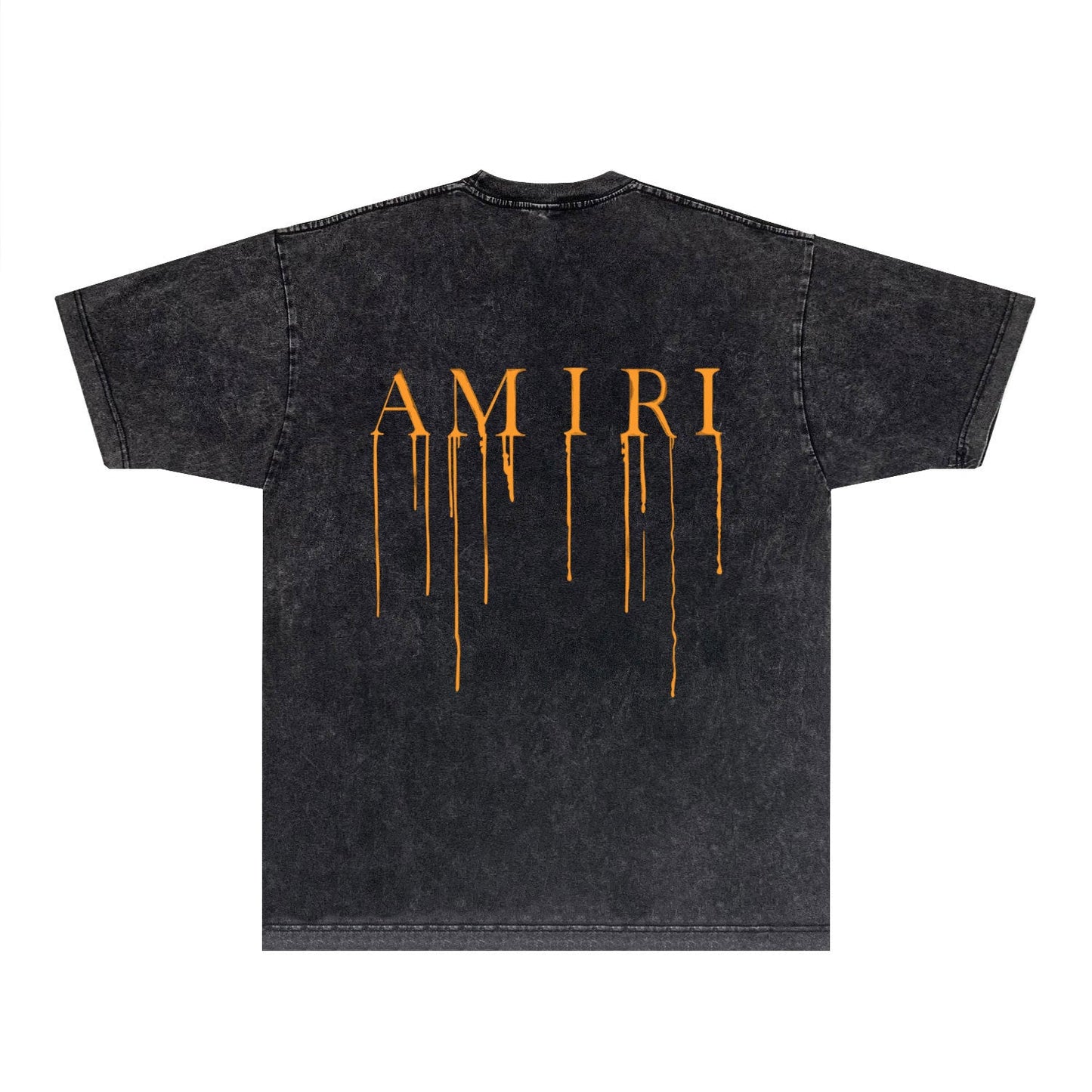 Amiri T-Shirt Distressed Retro Short Sleeve T-shirt