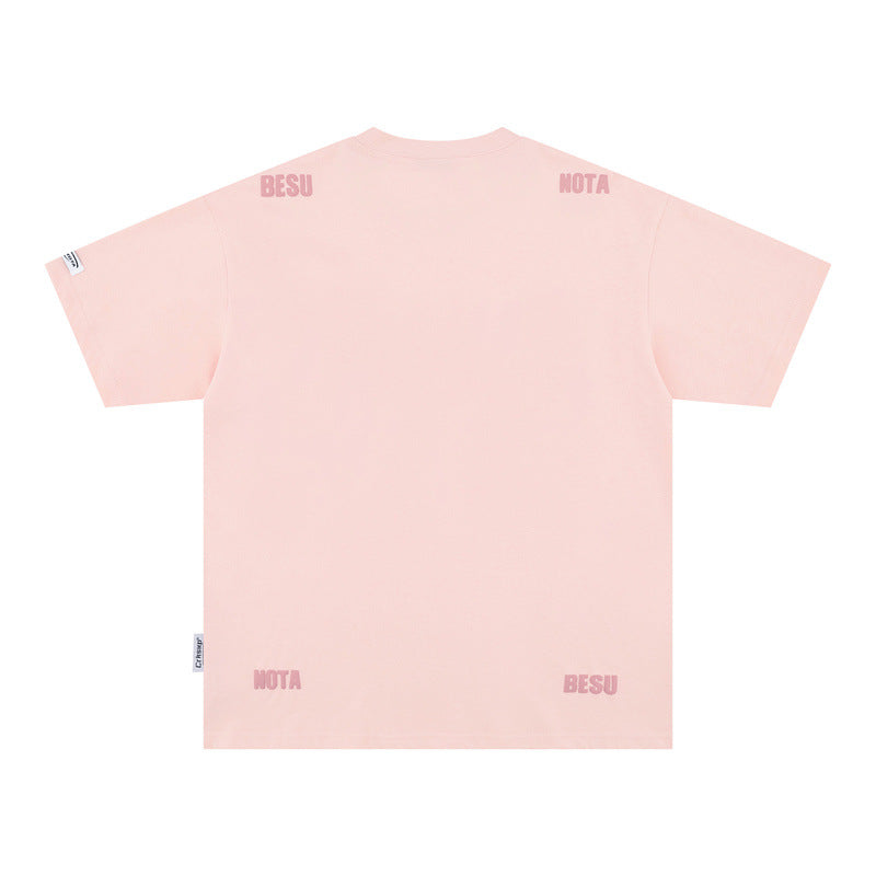 Camisetas streetwear Summer Vintage Casual Loose Short Sleeve T-Shirt