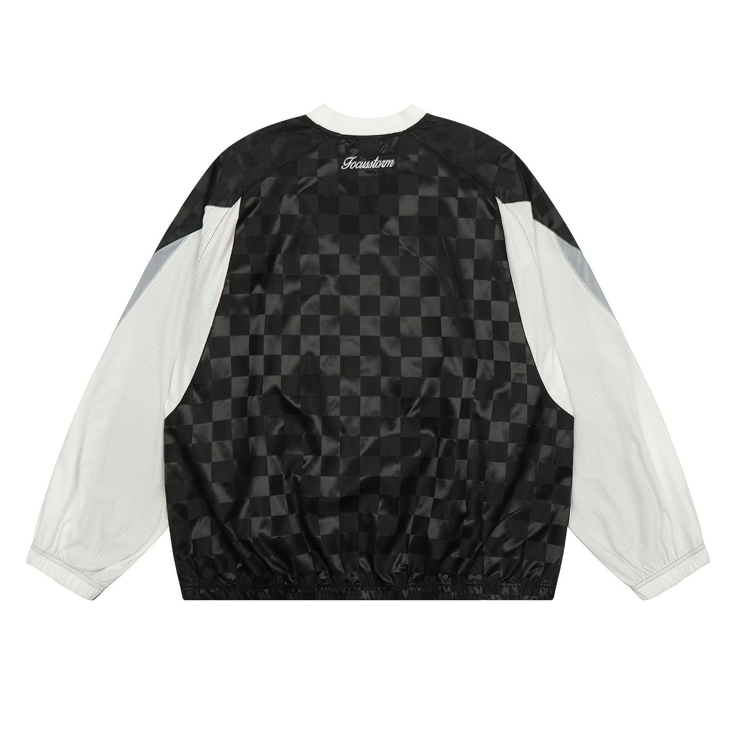 New York Hip Hop Style V-Neck Loose Sweater Autumn Casual Sports T-Shirt