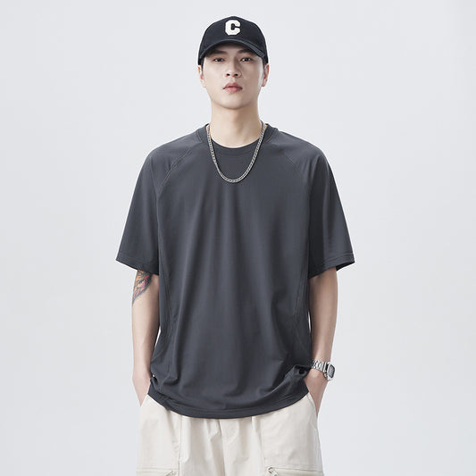 Mens T-shirts Summer Loose Short Sleeves