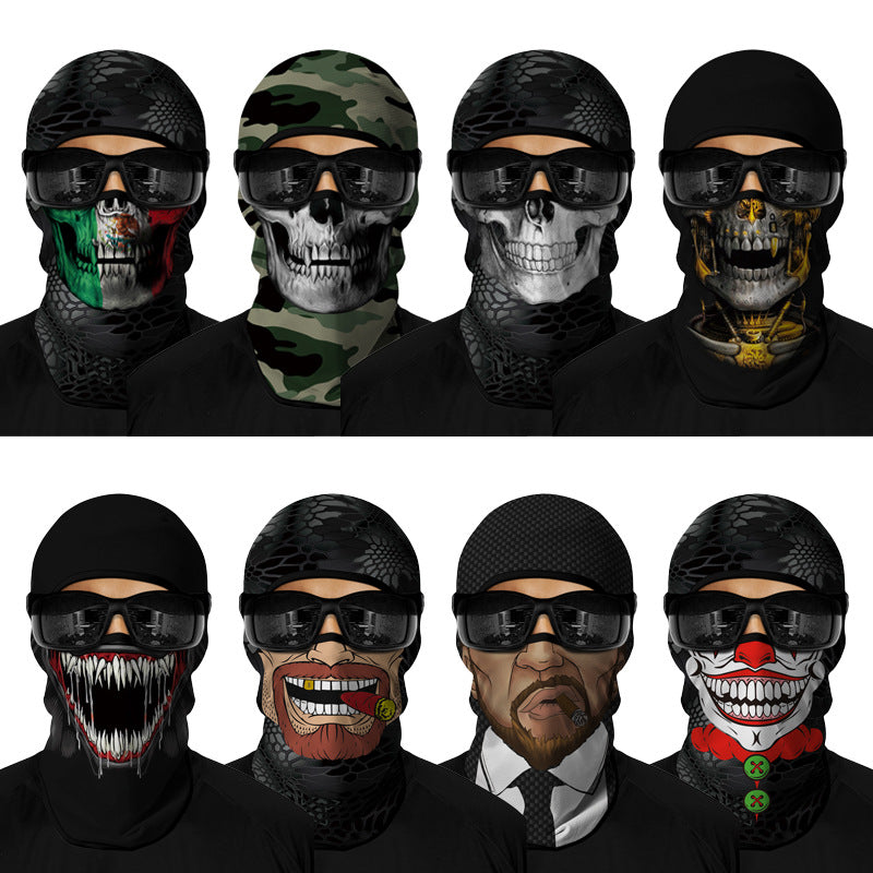 Cycling Windproof Hood Face Protection Men's and Women's