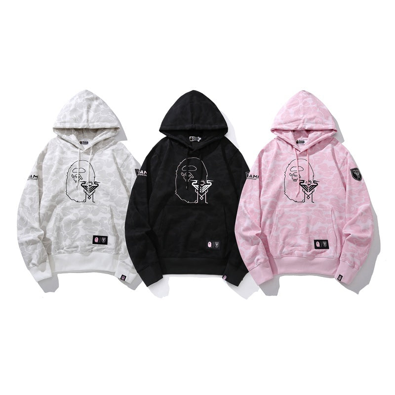 Ape Hoodie Autumn Camouflage Hooded Pullover Sweater