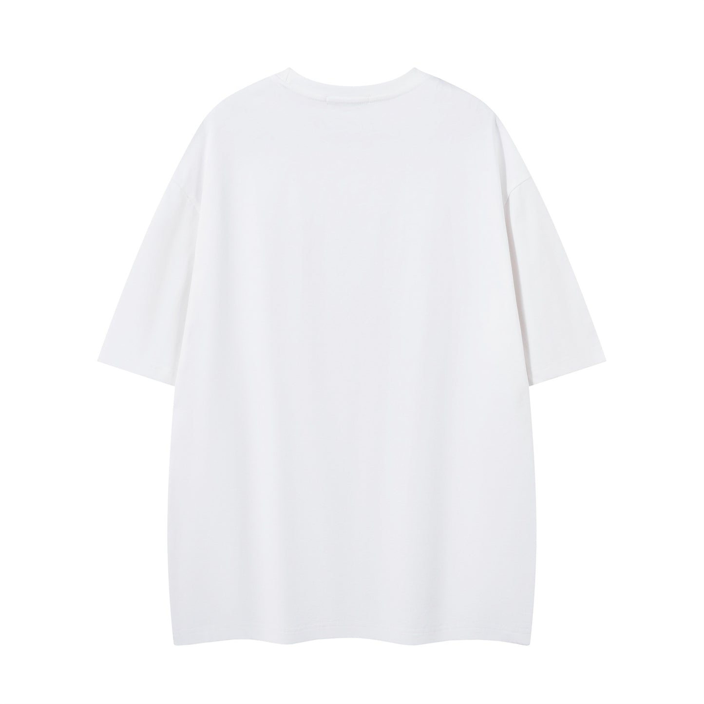 Distorted vintage short-sleeved t-shirt summer loose casual t-shirt