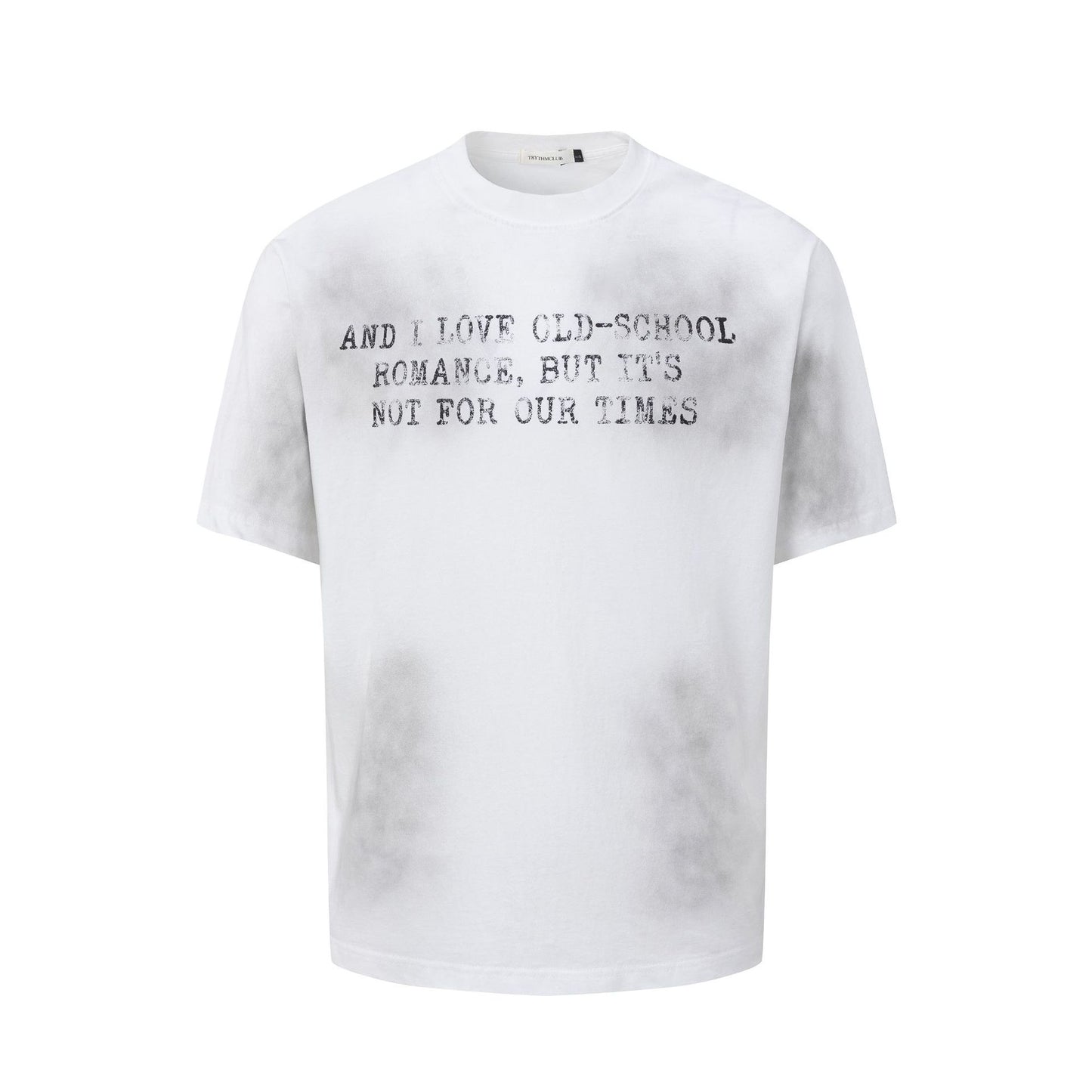 Unisex T-shirts Summer Spray Old Men's Short Sleeve T-Shirt